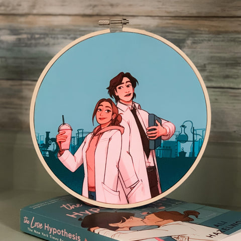 The Love Hypothesis Pin Hoop