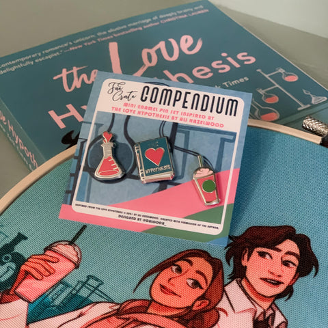 The Love Hypothesis Mini Pin Set