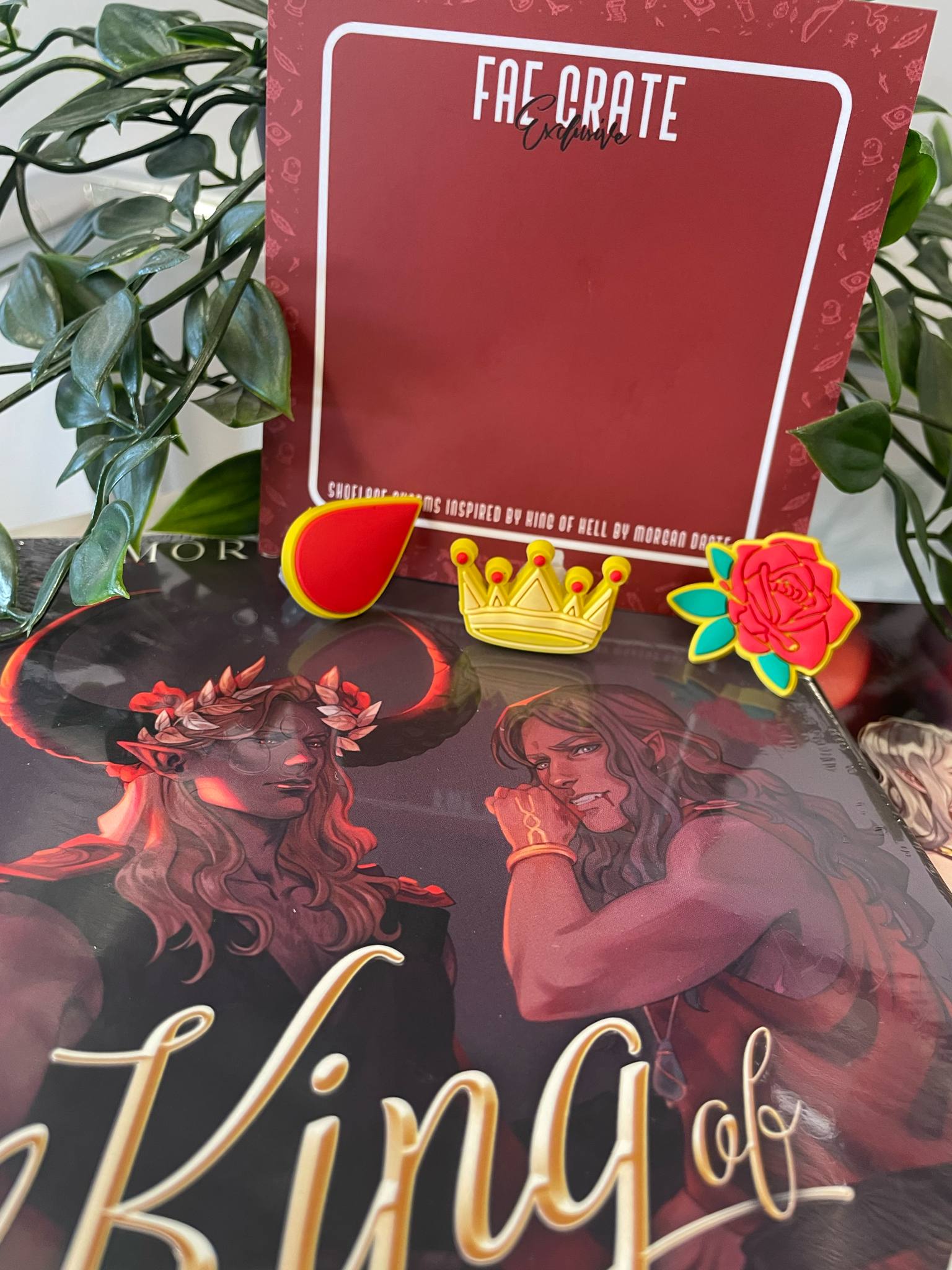 King of Hell Shoelace Charms