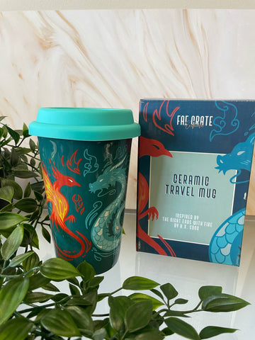 The Night Ends With Fire Coffee Mug