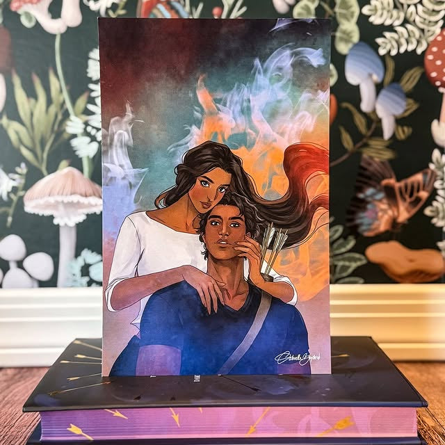 Illusions of Fire Art Print