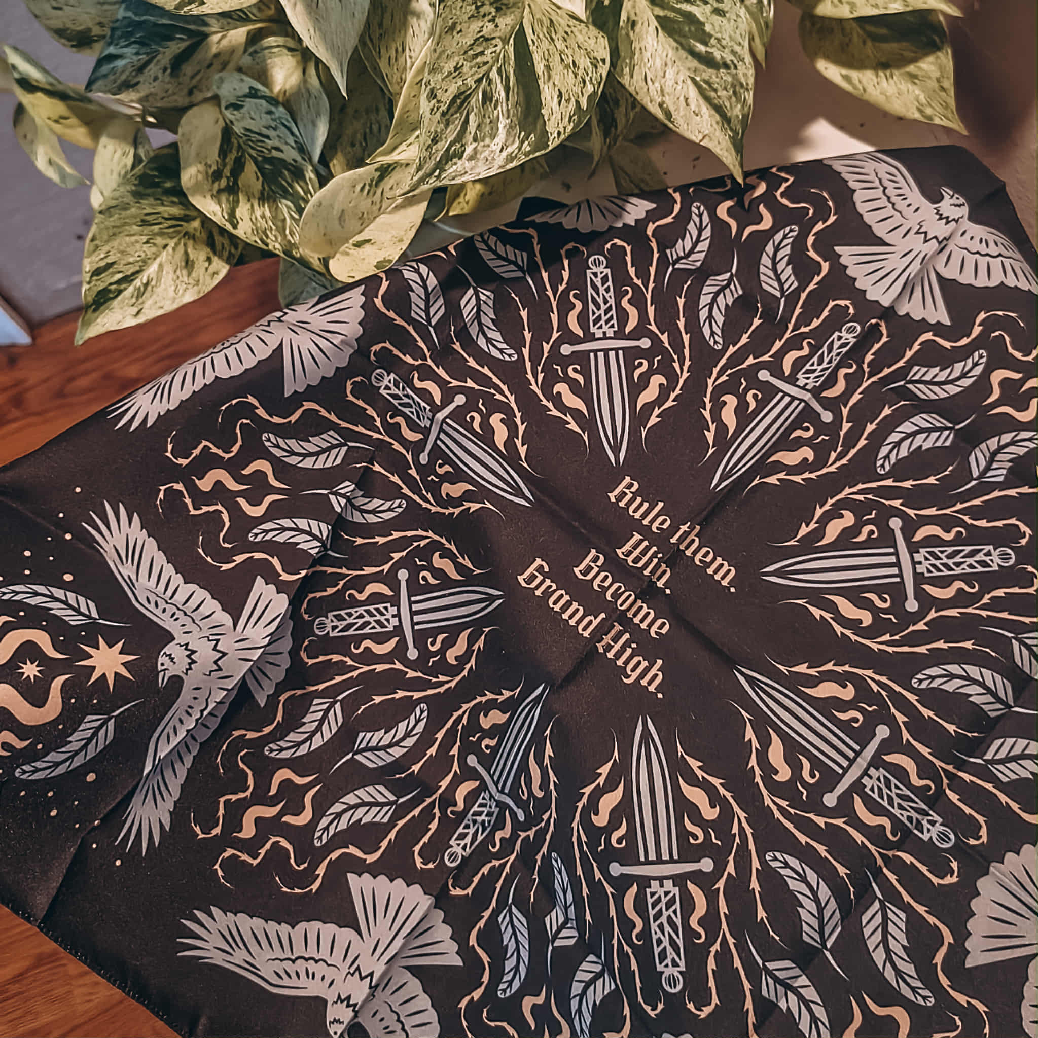 The Witch and His Crow Bandana