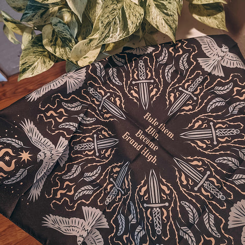 The Witch and His Crow Bandana