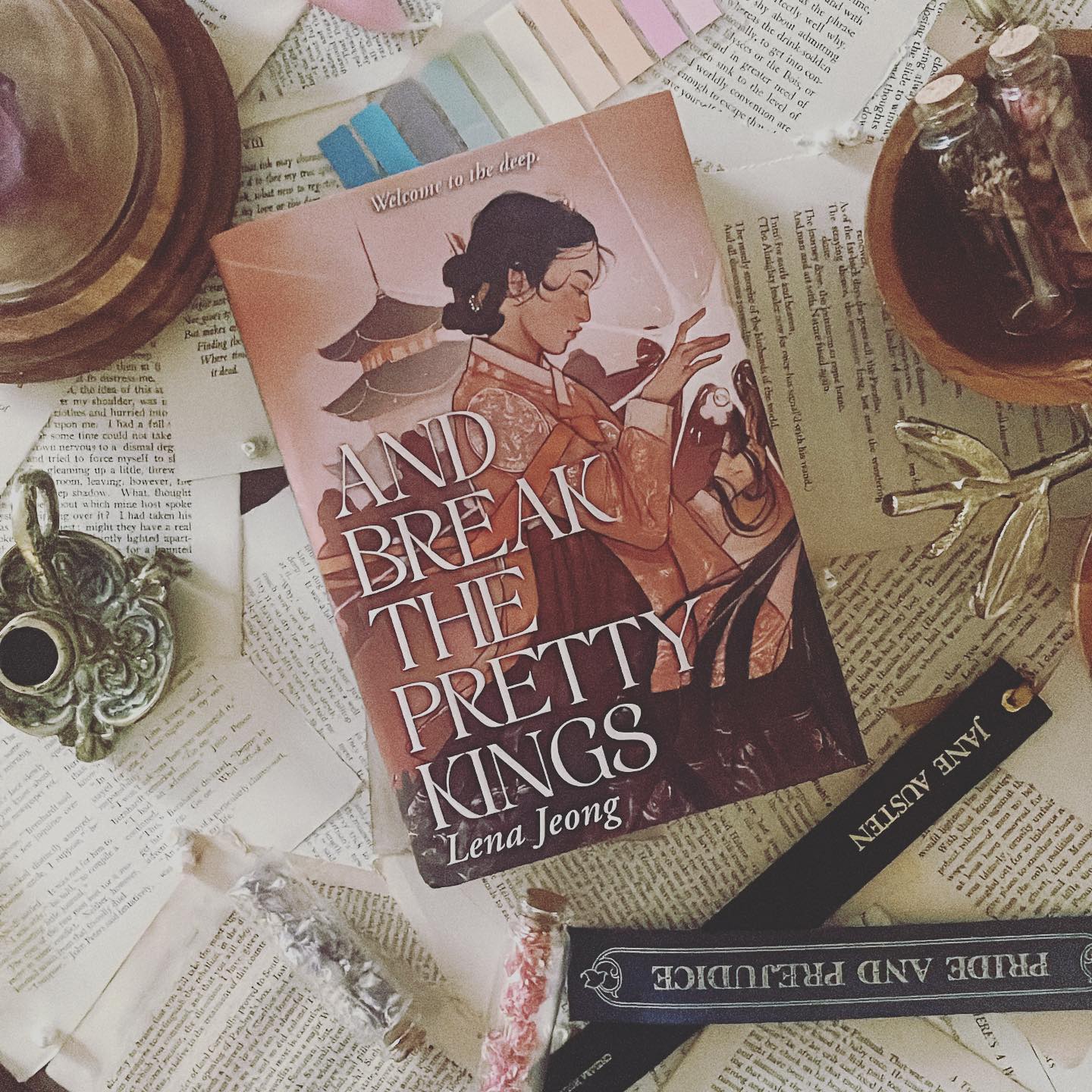 And Break the Pretty Kings by Lena Jeong