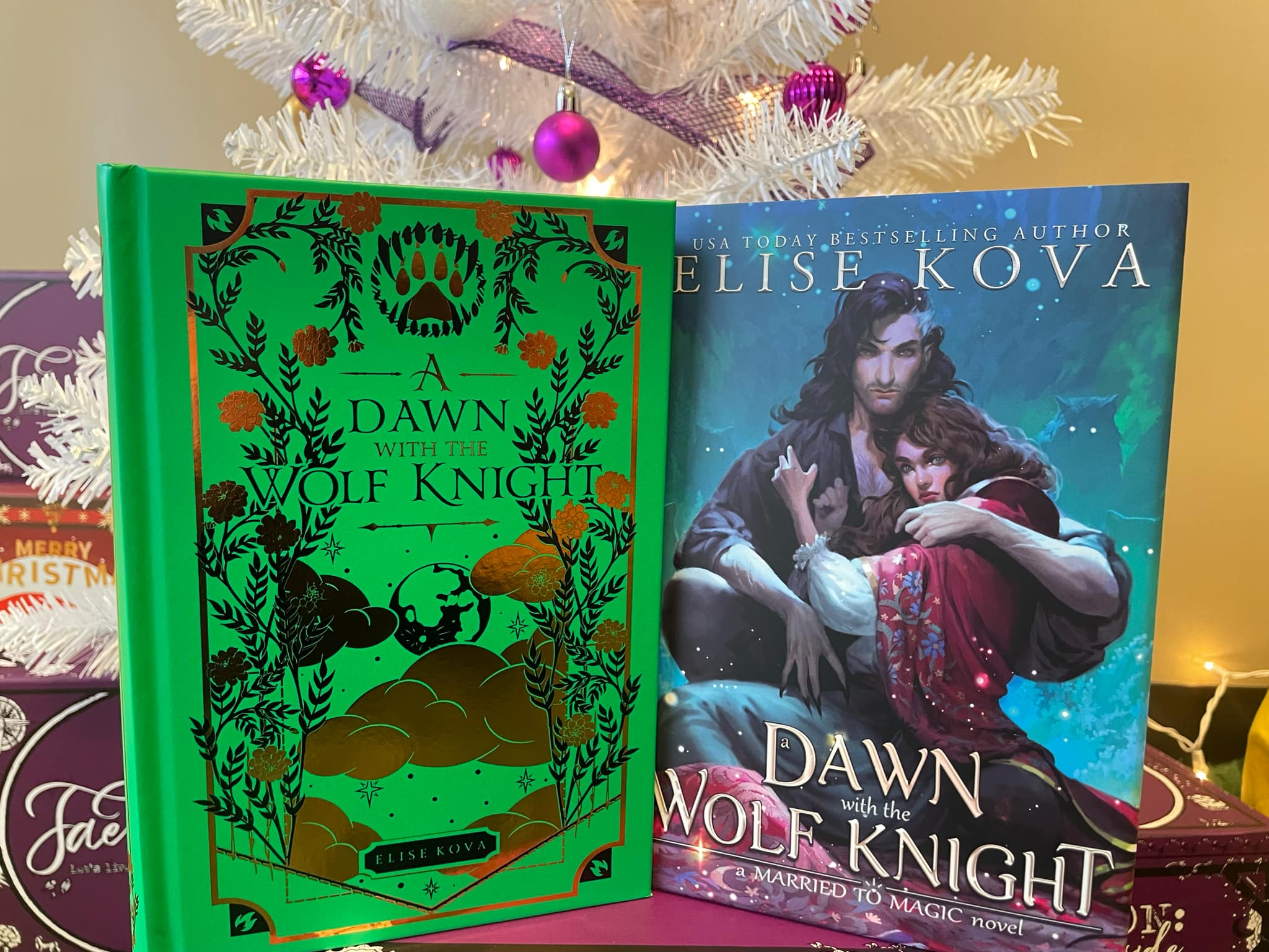 A Dawn with the Wolf Knight Exclusive Edition (Married to Magic) by Elise Kova