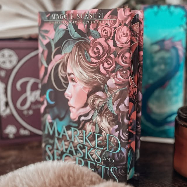 Marked by Masks and Secrets by Maggie Sunseri *SCRATCH AND DENT*