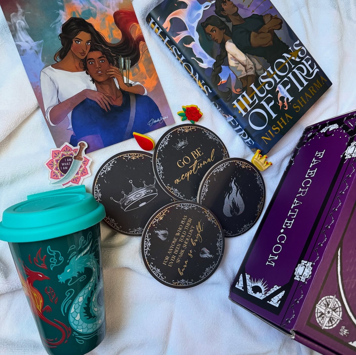 Spark of the Everflame Coaster Set [Officially Licensed]