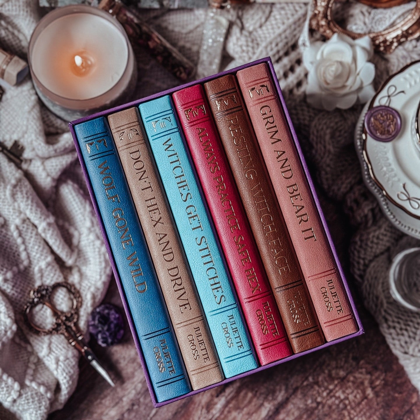 Stay A Spell Exclusive Book Set by Juliette Cross