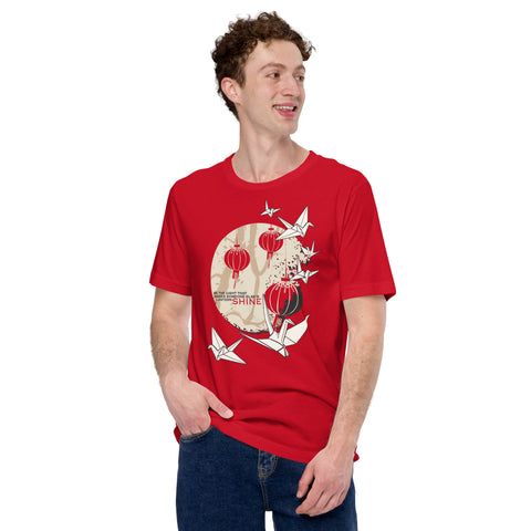 July Six Crimson Cranes Shirt 2023