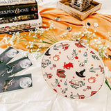 Bookish Pin Hoop