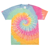 Get Literary Oversized tie-dye t-shirt